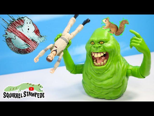 Ghostbusters Frozen Empire Toy Collection Review is Slimer then Chilled?