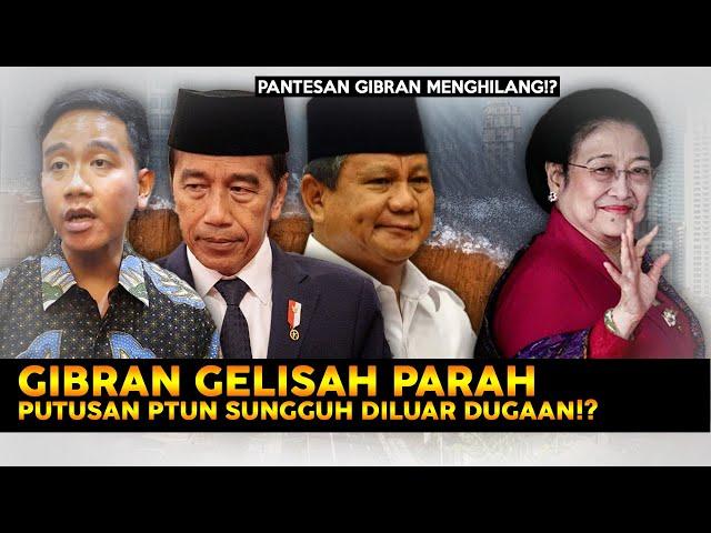 PANTESAN NGILANG,TERNYATA STATUS GIBRAN AKAN DILANTIK  DITENTUKAN PTUN 10 OKTOBER!!