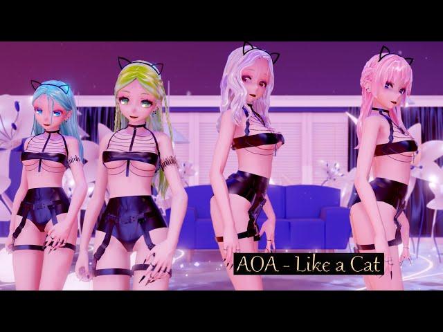 [MMD] AOA - Like a Cat