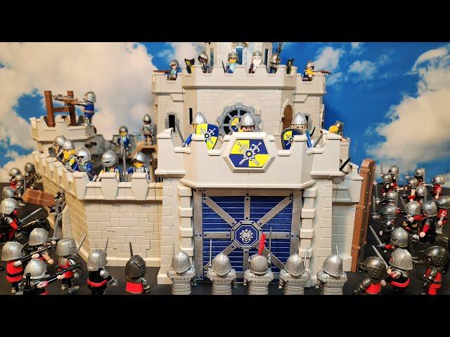 Playmobil Battle At The Castle Stop Motion