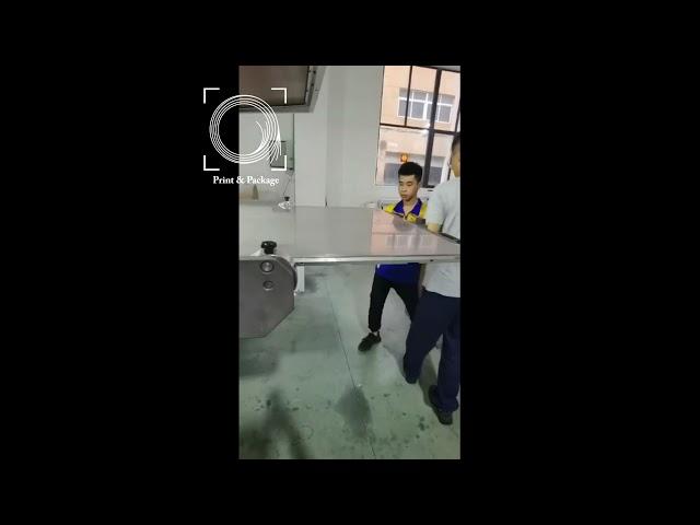 Подготовка и настройка машины для вырубки из рулонного картона