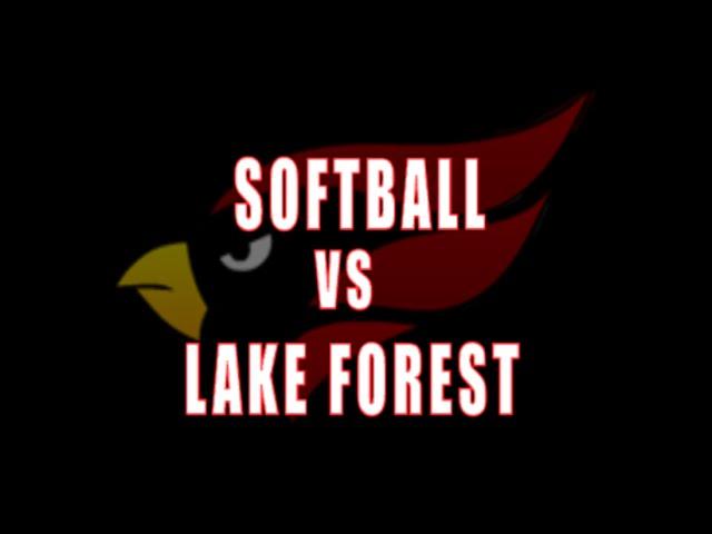 North Central College Softball vs. Lake Forest // 5.8.15