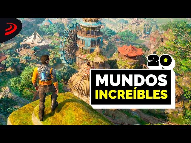 20 MEJORES JUEGOS de MUNDO ABIERTO de 2024