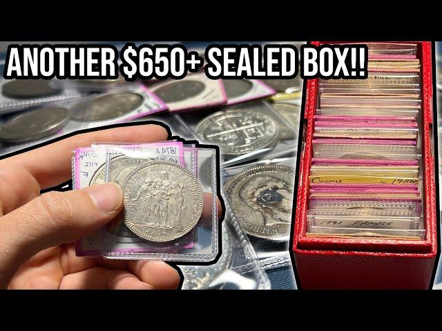 I Got ANOTHER $660 Silver World Coin Box - And It's Full of Treasure!!