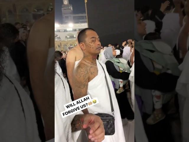 TATTOOED MUSLIMS IN MECCA!  #shorts