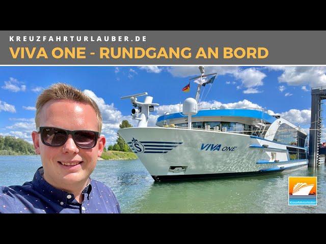 VIVA ONE: Highlights im Rundgang! Sehr schöner Neubau auf dem Fluss! - VIVA Cruises