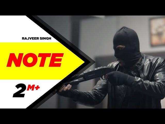 Note Video Song | Rajveer Singh | Latest Punjabi Songs 2015 | Speed Records