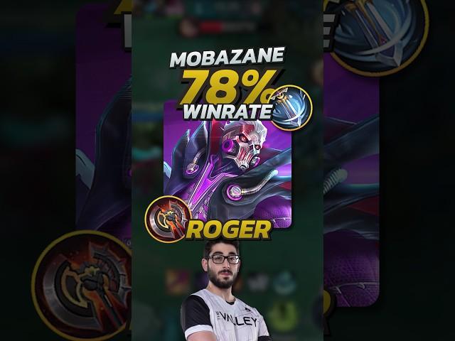 Mobazane 78% Winrate Roger S33 Build! Mobile Legends #mobilelegends #mlbb #gaming #MLBBCreatorPrize