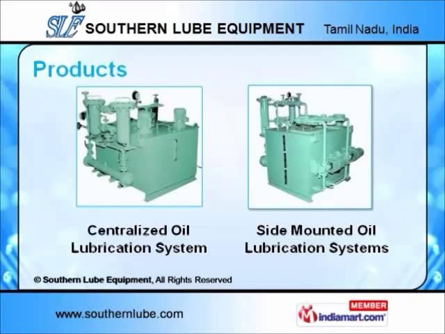 Oil Lubrication Systems And Acessories By Southern Lube Equipment, Chennai