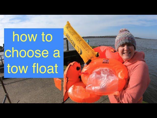 how to choose a tow float (swim secure lomo watersport puffin swim restube)