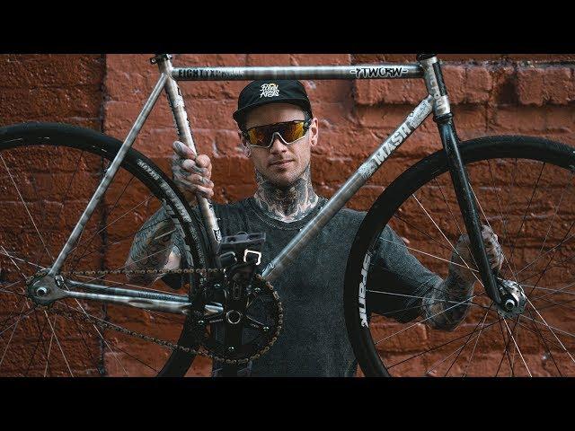 Fixed Gear Bike Check - Robert Gaines' MASH Steel Build