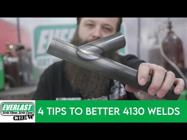 4 Quick Tips to Make Better 4130 Chrome Moly Welds | Everlast Welders