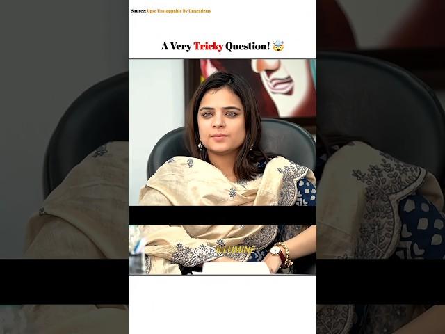 A Very Tricky Question  Anshika Jain | Upsc Interview
