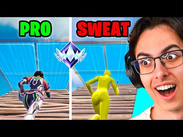 Guess the Fortnite Pro vs UNREAL Sweat! (HARD)