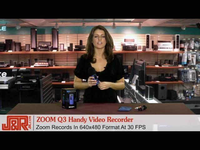 ZOOM Q3 Handy Video Recorder - JR.com