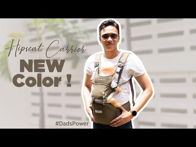 Elegan! Ini Dia MOOIMOM Lightweight Hipseat Carrier Warna Terbaru