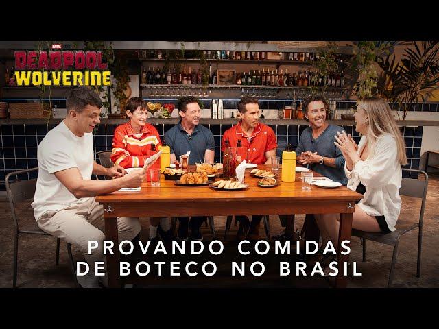 Deadpool & Wolverine no Brasil | Provando Comidas de Boteco