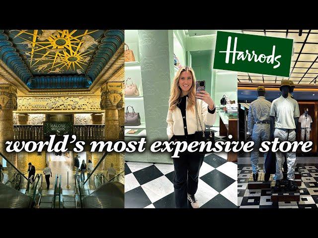 I Tried To Shop At Harrods With Just £10.. Can You Buy Anything?!