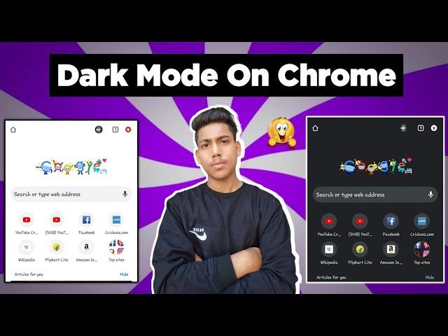 How to enable chrome dark mode|Dark mode chrome|Chrome browser ko dark mode kaise kare|#shorts