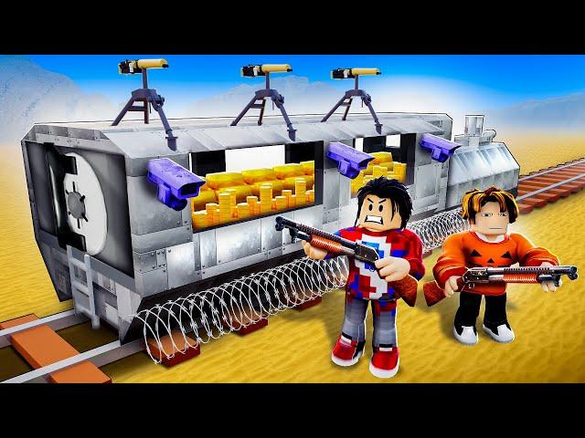 Превратили Поезд в БАНК в Игре Мёртвые Рельсы в Роблокс!