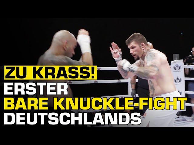 ERSTER BAREKNUCKLE-FIGHT DEUTSCHLANDS | STAHL VS ASCHENBRENNER | FULL FIGHT