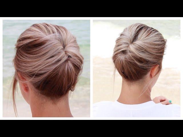 6 Easy Hairstyles | Buns and French Rolls by Another Braid