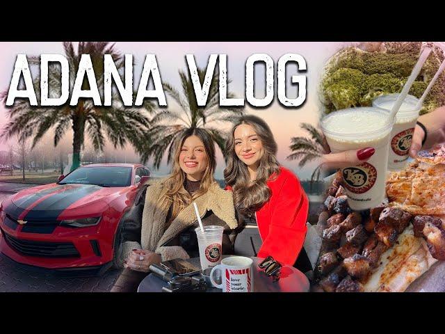 ARABA ALMAYA ADANA'YA GİTTİK! ️ Ezgi İle Buluştuk, Meşhur Lezzetleri Denedik, Kazım Büfe #vlog