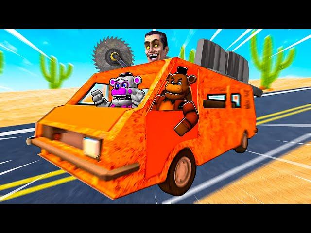 Putting Everything On the Car in a DUSTY ROAD TRIP Roblox!