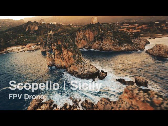 Scopello Sicily  | Italy | Cinematic FPV Drone Video | 4k