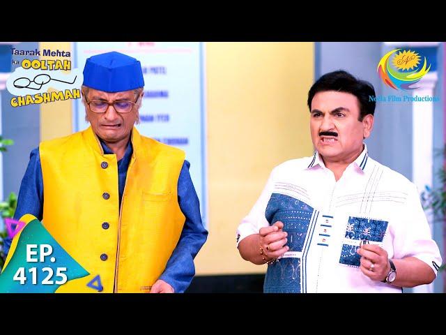 Jethalal Gets Late For Welcome | Taarak Mehta Ka Ooltah Chashmah | Full Episode 4125 | 1 July 2024