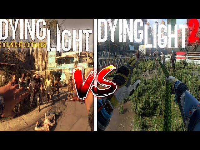 Dying Light 1 Vs Dying Light 2 | Late 2023 Gameplay Comparison