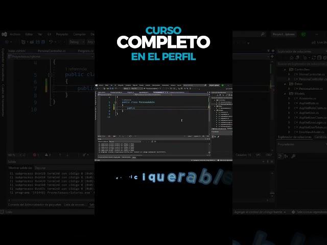 Aprende a programar asp.net core