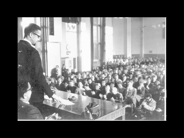 Malcolm X "Fireside Chat" Lecture PART 2.