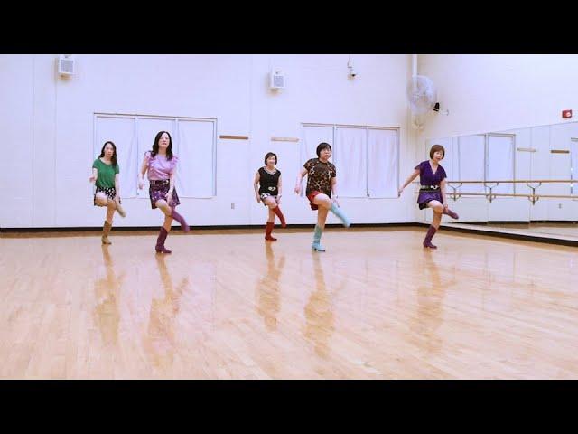 Around the Fire - Line Dance (Dance & Teach)