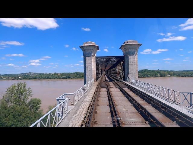  4K   Bordeaux - Nantes cab ride, France [07.2023] (führerstandsmitfahrt)