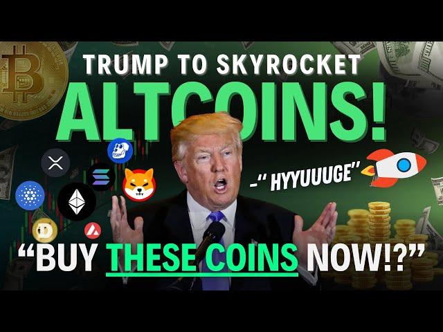 You Could Make MILLIONS In Altcoins If Trump Does This! (Get Ready Now!)