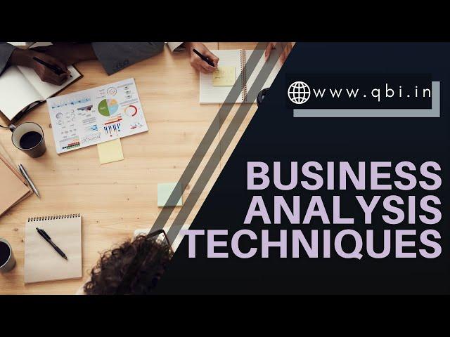 Business Analyst Training | Vijay Shekhar Shukla | Business Analysis Techniques