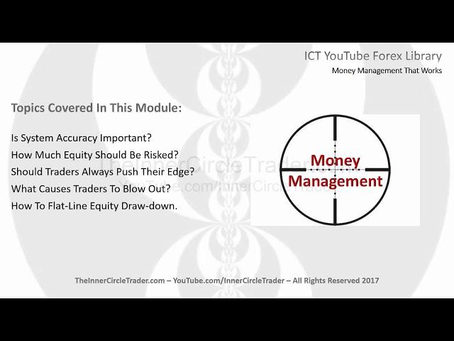 ICT Forex - Money Management That Works