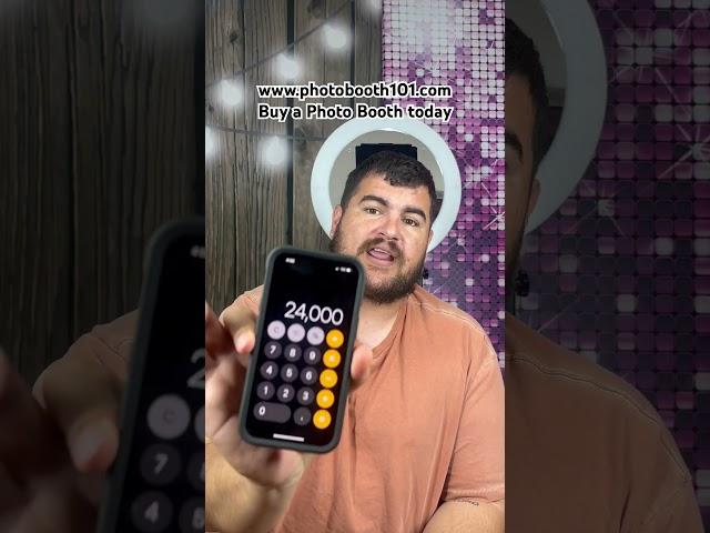 How to make $24,000 with one Photo Booth.