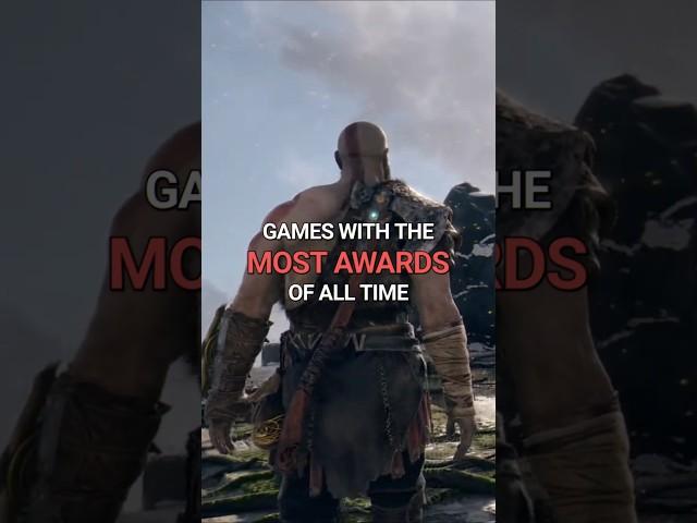 Games With The Most Awards #shorts #gaming #rdr2 #gow #thewitcher #tlou #eldenring #skyrim #tlou2