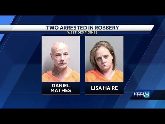 Georgia duo arrested for West Des Moines bank robbery