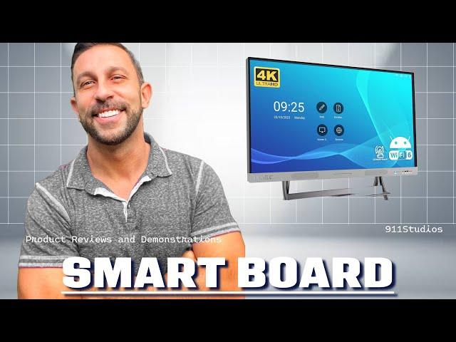 HKMLC Smart Board, Essential 55 Inch All-in-One Interactive Whiteboard
