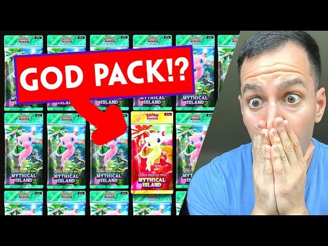 I Opened 100 Packs of Mythical Island In Pokemon TCG Pocket