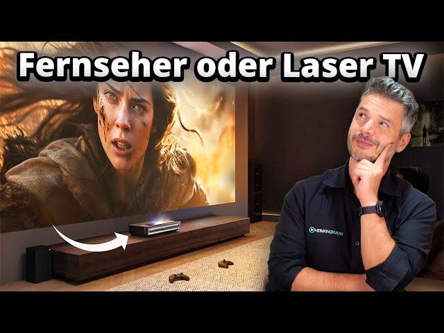 Fernseher vs. Laser TV - Ist der Unterschied wirklich so groß?