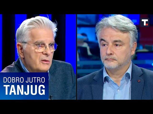 Politička situacija u Srbiji - Nebojša Krstić i Vladan Glišić • DOBRO JUTRO TANJUG