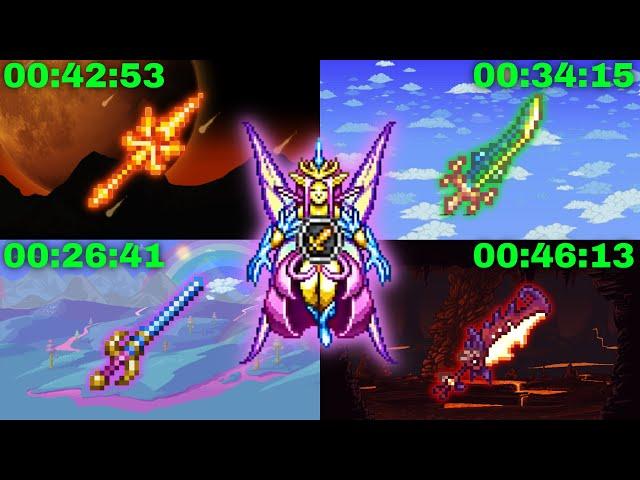 Which Melee Weapon is better against Daytime Empress of Light? Speed kill in Master Mode.