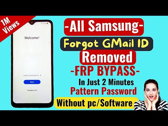 All Samsung FRP Bypass 2024, Samsung Google Lock Remove Android 12/13/14 New Method - June 2024