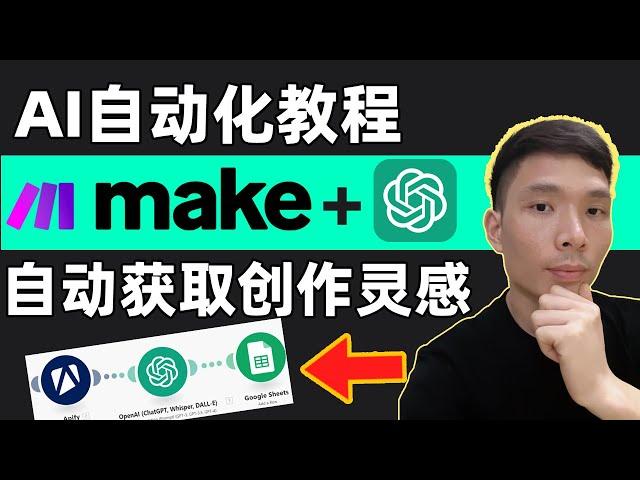 Make.com Tutorial 2024, ChatGPT-4o AI & Apify Automation Beginner's Tutorial