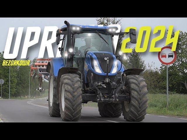   UPRAWA POD QQ W GR LALA!  NOWY NABYTEK!  MANEWRY BEZOKOWCEM  NEWHOLLAND T6.180&MANDAM TOP 