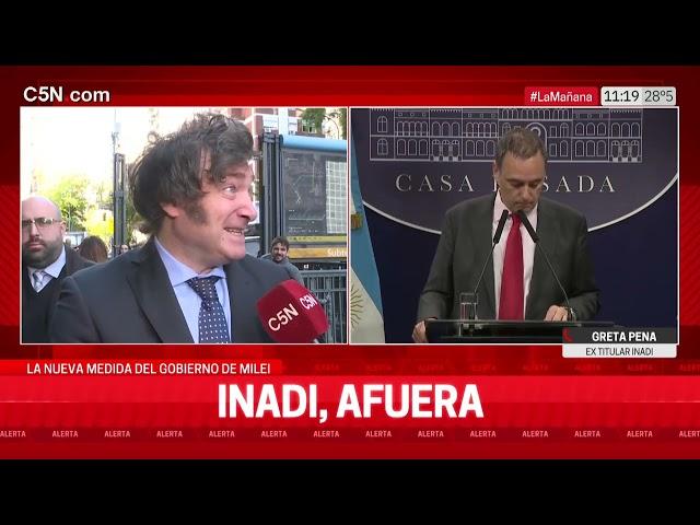 EL GOBIERNO CONFIRMÓ que CIERRA el INADI